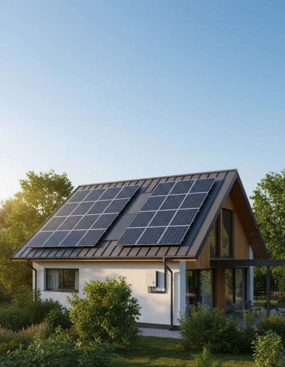 Montaj sistem panouri fotovoltaice