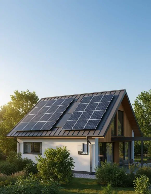 Montaj sistem panouri fotovoltaice